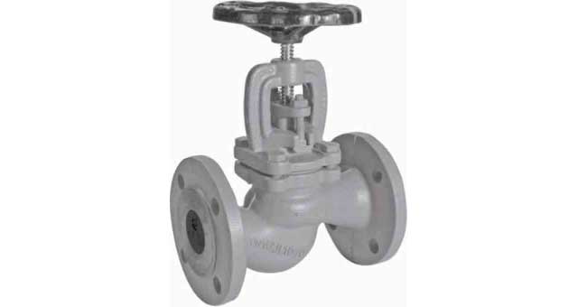 GLOBE VALVE DIN CAST IRON, FLANGED PN10/16 #241 15MM