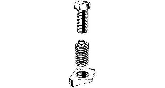 HELI-SERT STAINLESS STEEL, COARSE M10 X 1.5 X 30MM