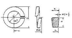 WASHER SPRING-LOCK STEEL, M20.0