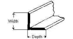 STEEL EQUAL ANGLE HOT-ROLLED, 100X100X10MM 6.0MTR