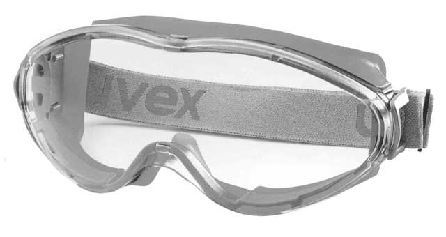 GOGGLE UV-RESISTANT, ORANGE FRAME