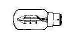 LAMP NAVIGATION TUBULAR, B-22D 220V 40W