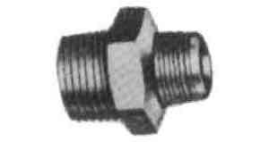 [1092905] NIPPLE HEXAGON REDUCING STEEL, THREADED 1/2X1/4 F/H.P. PIPE