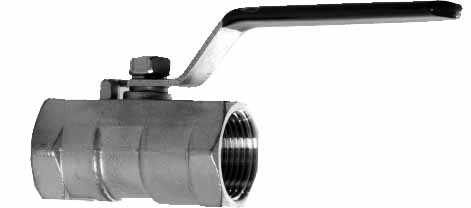 [8139] VALVE BALL SUS304 REDUCED BORE, 1/2&quot; BSPT #KR265015