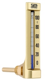 [1751010012] THERMOMETER SIKA 175B 110X30MM, PT1/2 0-100DEG.C 100MM-STEM