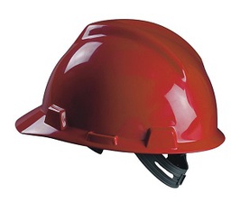 [310103] HELMET SAFETY SLOTTED V-GARD, W/SATZ-ON SUSPENSION YELLOW